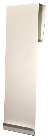 Bowman - Door Hanger - Protective Apparel Dispenser Door Mounted 1-Protective Apparel Dispenser Quartz 2-1/2 X 5-1/2 X 19 Inch Powder-Coated Metal - MB-601