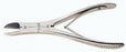 BR Surgical BR Surgical Bone Cutting Forceps Ruskin-Liston 7 Inch Surgical Grade Stainless Steel NonSterile NonLocking Plier Handle w/Spring Straight - BR32-28618