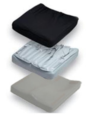Sunrise Medical Jay Duo Seat Cushion 16 W X 16 D X 2-1/2 H Inch Foam / Fluid - F705