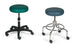 Hausmann Industries Exam Stool Adjustable Worm Gear 5 Casters Royal Blue - 2150-729