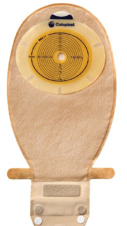 Coloplast SenSura Xpro Ostomy Pouch One-Piece System 3/8 to 3 Inch Stoma Drainable Flat, Trim To Fit - 15981