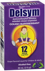Delsym - Children's Cold and Cough Relief 30 mg / 5 mL Strength Liquid 3 oz. - 63824017263