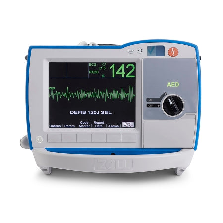 R Series - Defibrillator Unit Automatic / Manual Operation Electrode / Paddle Contact - Zoll Medical - 30320009001330012