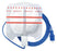 Xodus Medical - Patient Return Electrode Split Corded - 20240