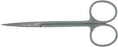 BR Surgical BR Surgical SuperCut Iris Scissors 3-1/2 Inch Length Surgical Grade Stainless Steel NonSterile Finger Ring Handle Curved Sharp/Sharp - BR08-34109S