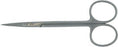 BR Surgical SuperCut - Iris Scissors 3-1/2 Inch Length Surgical Grade Stainless Steel NonSterile Finger Ring Handle Curved Sharp Tip / Sharp Tip - BR08-34109S