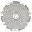 Dickson - 7-Day Temperature Recording Chart Pressure Sensitive Paper 4 Inch Diameter Gray Grid - 97006-902
