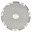 Dickson - 7-Day Temperature Recording Chart Pressure Sensitive Paper 4 Inch Diameter Gray Grid - 15174205