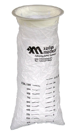 Xodus Medical Emesis Bag 40 oz. Clear - NS30830