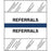 Tabbies Medical Chart Index Tabs & Divider Sheets - 1/2" H x 1-1/4" W, 100 per Pack