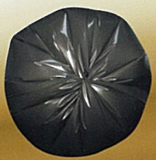 Saalfeld Redistribution Noramco Trash Bag Super Heavy Duty 60 gal. Black Reprocessed Resin 1.20 Mil. 38 X 58 Inch Twist Tie Coreless Roll - X7658SKR01