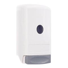Dial Professional - Soap Dispenser White Plastic Manual Push 800 mL Wall Mount - DIA03226