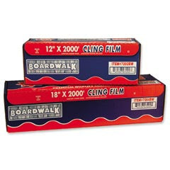 Lagasse Broadwalk Food Wrap Film PVC, 12 Inch X 2000 Foot - BWK7202