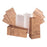 Lagasse General Supply Grocery Bag White Bleached Kraft Paper 4 lbs. - BAGGW4500