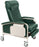 Winco Care Cliner Recliner Hunter Green Steel Caster Steel Caster - 6531-06