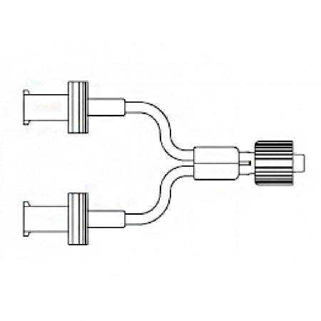 MPS Medical Extension Set 2.5 Inch Tubing 0.4 mL Priming Volume - DB-003-03