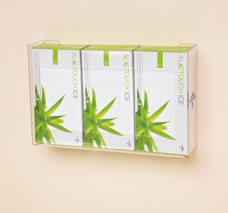 Medline - Glove Box Holder Wall Mounted 1-Box Capacity Clear 3-3/4 X 5-1/2 X 10 Inch PETG Plastic - MDS191096