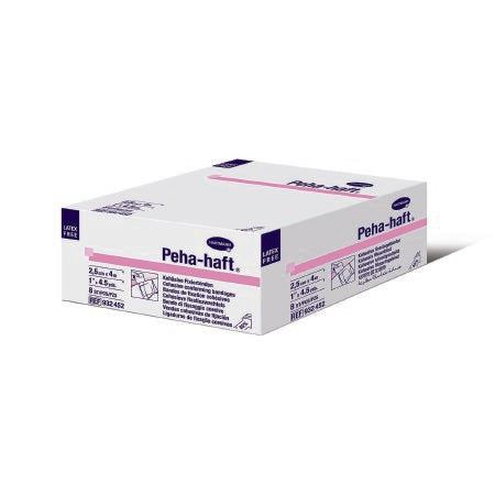 Hartmann Peha-haft Cohesive Bandage 1 Inch X 4-1/2 Yard Self-adherent Closure White NonSterile - 932452