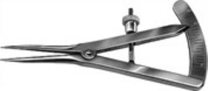 Bausch & Lomb - Caliper Castroviejo 0 to 20 mm in 1 mm Increments - E2404