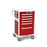 Waterloo Industries Cart Crash 6 Drawer Ea - UTRLA-333369-RED