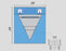 Welmed Obstetrics / Gynecology Drape Under Buttocks Drape with Pouch, Port, Screen 39 W X 45 L Inch Sterile - 1222-4564SCR