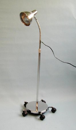 Brandt Industries Gooseneck Exam Light Floor Standing Chrome - 41123