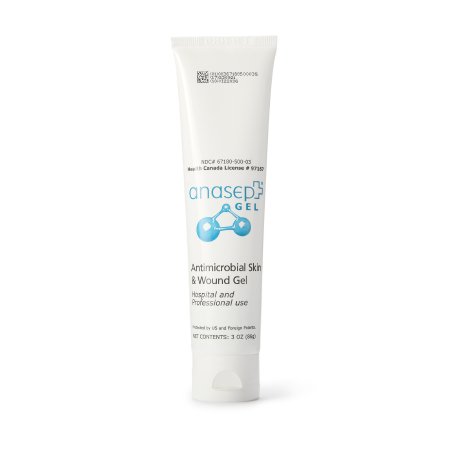 Anasept - Antimicrobial Wound Gel 3 oz. Gel NonSterile - 5003G
