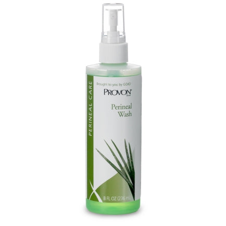 GOJO Provon Perineal Wash Liquid 8 oz. Pump Bottle Herbal Scent - 4525-48