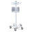 Welch Allyn - Cable Management Mobile Stand With Storage Bin For use with Connex Vital Signs Monitors - 4800-60