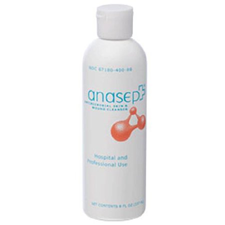 Anasept - Wound Cleanser 8 oz. Flip Top Bottle NonSterile Antimicrobial - 4008C