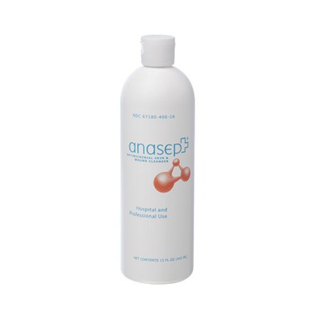 Anasept - Wound Cleanser 15 oz. Flip Top Bottle NonSterile Antimicrobial - 4016C