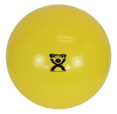 CanDo - Inflatable Exercise Ball Yellow - 30-1801