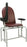 Winco Padded Blood Drawing Chair Dual Swivel Arm Blueridge - 2573-17