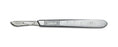 Aspen Surgical Products Bard-Parker Surgical Blade Stainless Steel Size 12B Sterile Disposable - 371712