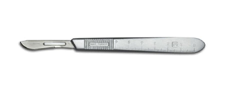Bard-Parker - Surgical Blade Stainless Steel No. 12B Sterile Disposable Individually Wrapped - 371712