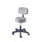 Brewer Company Stool Exam Value Plus Casters Adjustable Backrest 5 Leg Ea - 22400B
