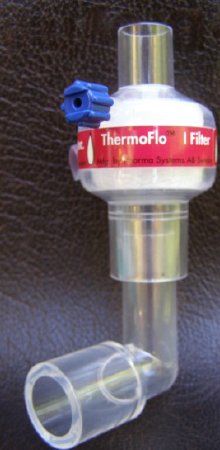 Circuitguard - Heat and Moisture Exchanger with Filter CircuitGuard 18.16 mg/L @ 500 mL Vt 0.18-2.22 cm H₂O @ 60 L/min - 6126