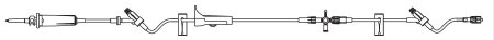 B. Braun SafeDAY Administration Set 15 Drops / mL Drip Rate 125 Inch 2 Ports - 362006