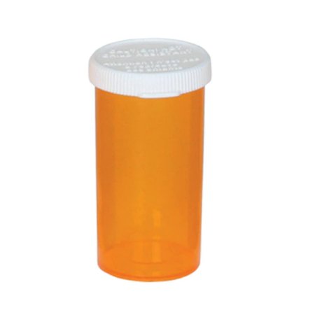 Ezydose Push & Turn - Prescription Vial 6 DRAM Amber - 30430