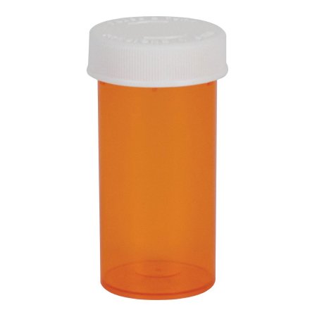 Ezydose Push & Turn - Prescription Vial 13 DRAM Amber - 30432
