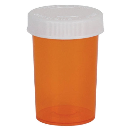 Apothecary Products Ezydose Push & Turn Prescription Vial 20 Dram Amber - 30434