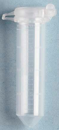 Fisher Scientific Fisherbrand Microcentrifuge Tube Conical Bottom Plain 11 X 40.6 mm 2 mL Without Color Coding Snap Cap Polypropylene Tube - 5408146