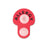 Ident-Alert - Identification Wristband Alert Band Permanent Snap Allergy - 8620A-16-PDO