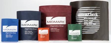 IQvitals - Blood Pressure Cuff Adult Arm Large Cuff 35 - 44 cm Nylon Cuff - 3-009-0074