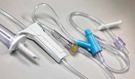 B. Braun Administration Set 10 Drops / mL Drip Rate 84 Inch Tubing 3 Ports - 352241