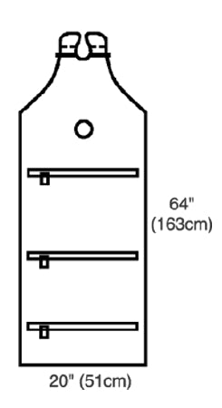 Cardinal Microscope Drape 20 X 64 Inch OPMI Microscopes - 29-49219