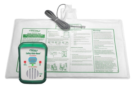 Smart Caregiver Safety Auto-Reset Chair Sensor Pad Alarm System 10 X 15 Inch - SC1-SYS