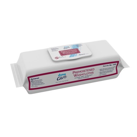 Dynarex Personal Wipe Dynacare Soft Pack Aloe / Lanolin Scented 50 Count - 1320