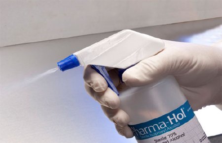 Acute Care Pharmaceuticals Pharma-Hol Surface Disinfectant Cleaner Sterile Liquid 16 oz. Bottle Alcohol Scent - 9492201476