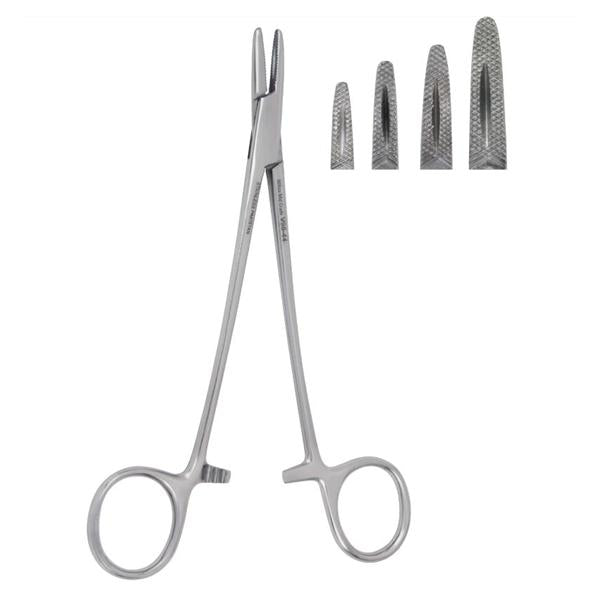 Miltex-Integra Holder Needle Mayo-Hegar Vantage 6" Serrated Jaw Stainless Steel Ea - V98-44